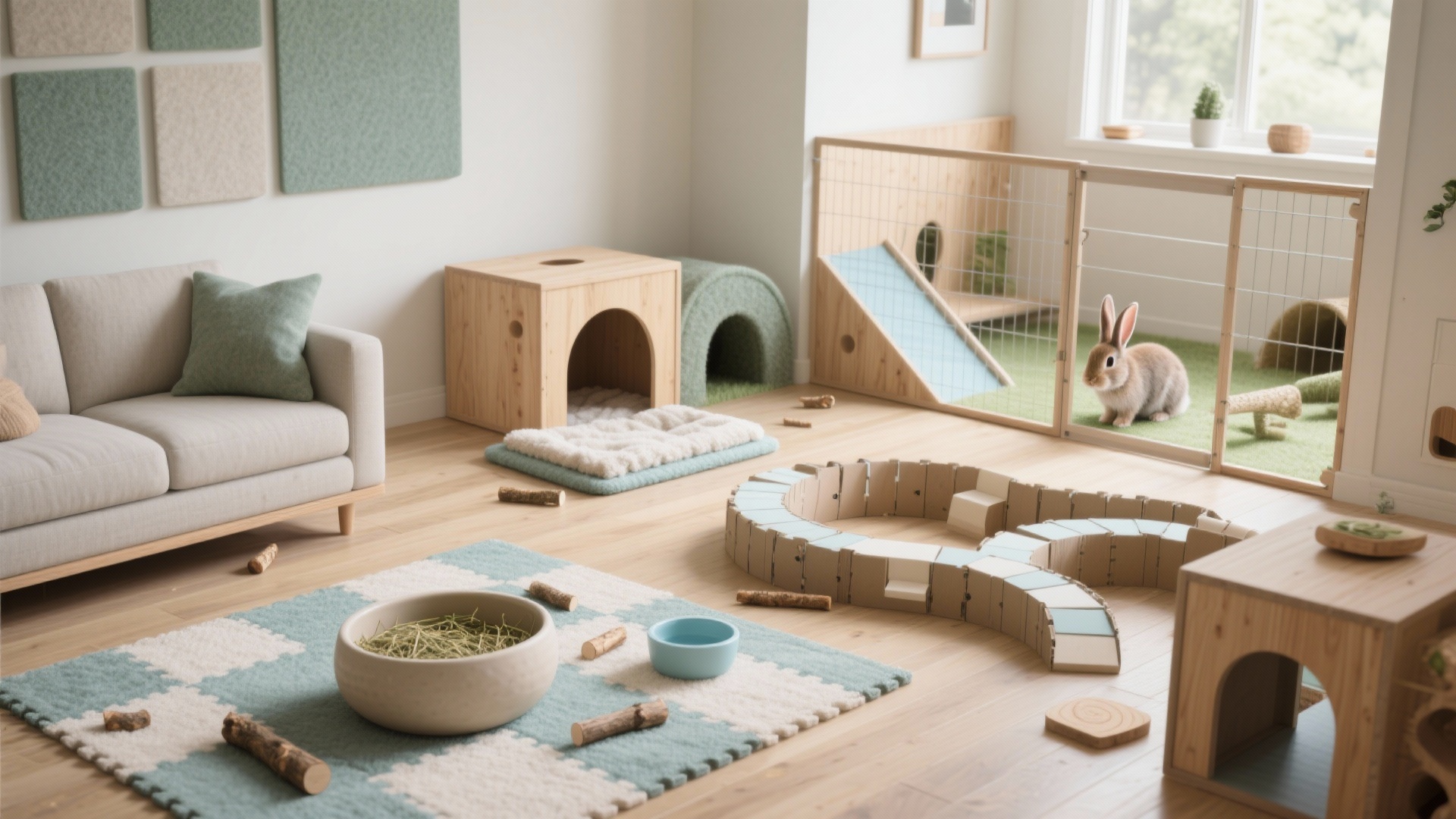 Rabbit Habitat Setup Wrong? Add Space With 4 Zones