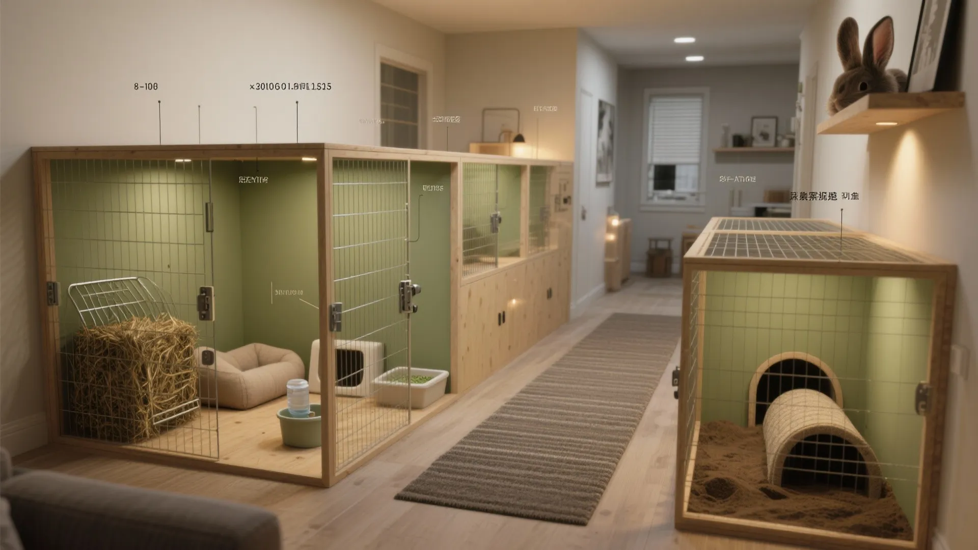 DIY Rabbit Home: Creative Ideas for Building the Perfect Bunny Habitat: 1 Minute to Dream-Up a Cozy, Custom Rabbit Home—No Experience Needed