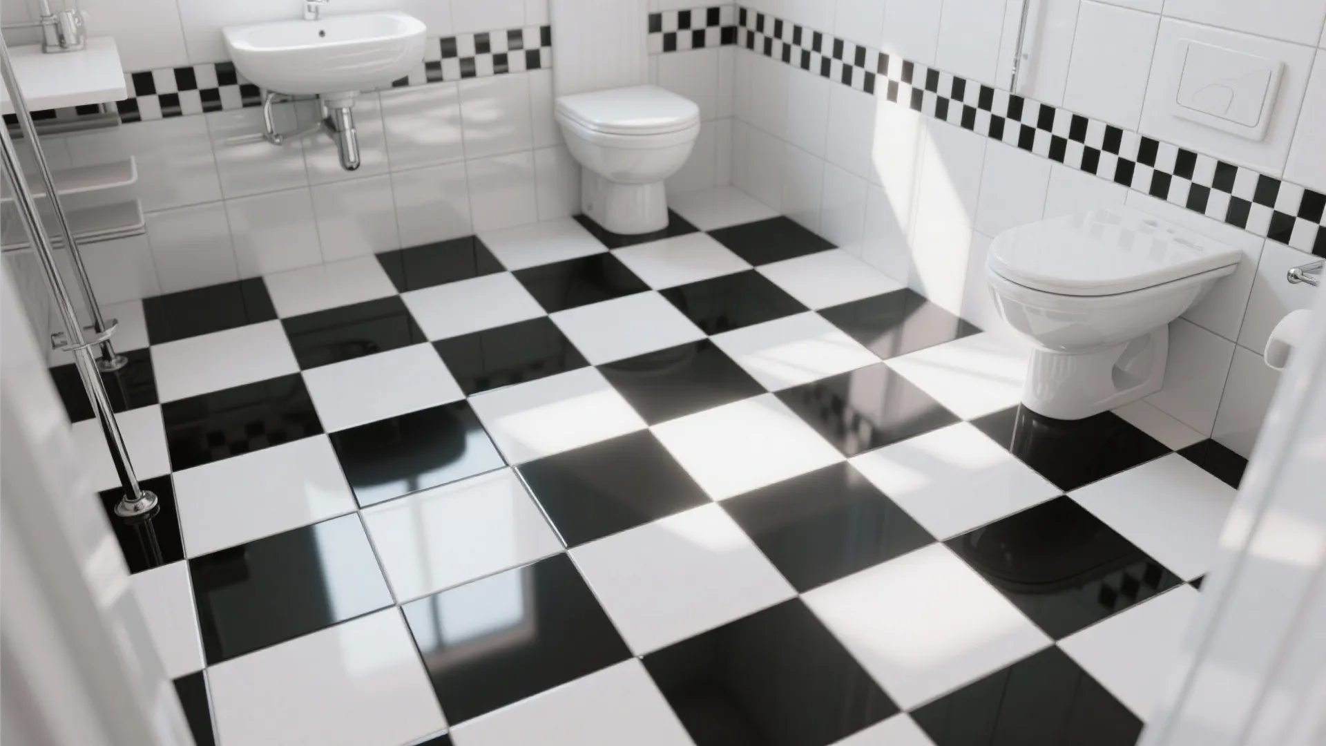 2. Racing Stripe Tiling
