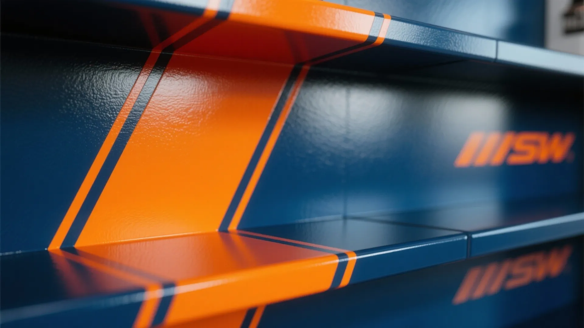 4. Racing Stripes & Two-Tone Accents