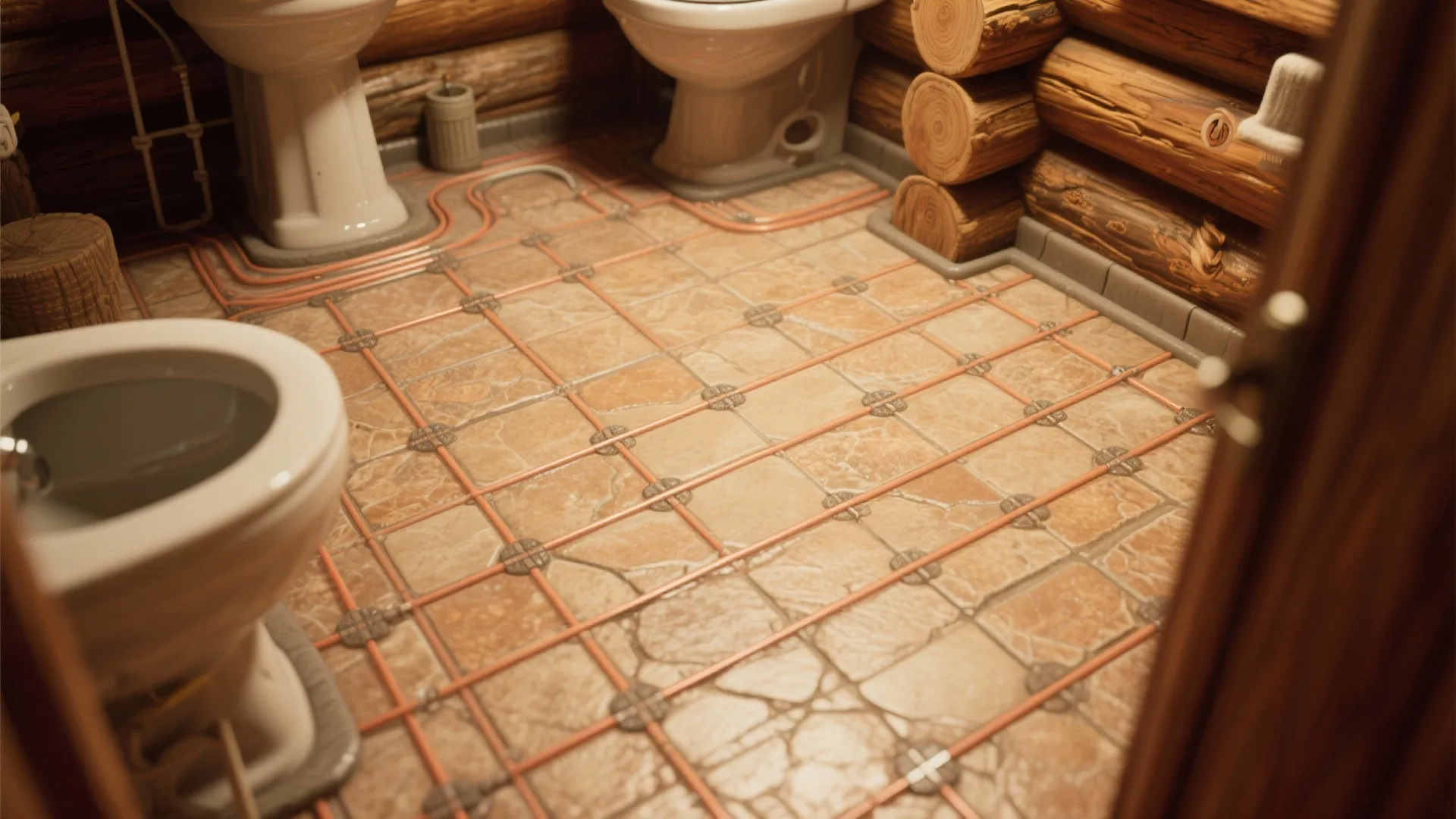 4. Warm finishes + radiant heat