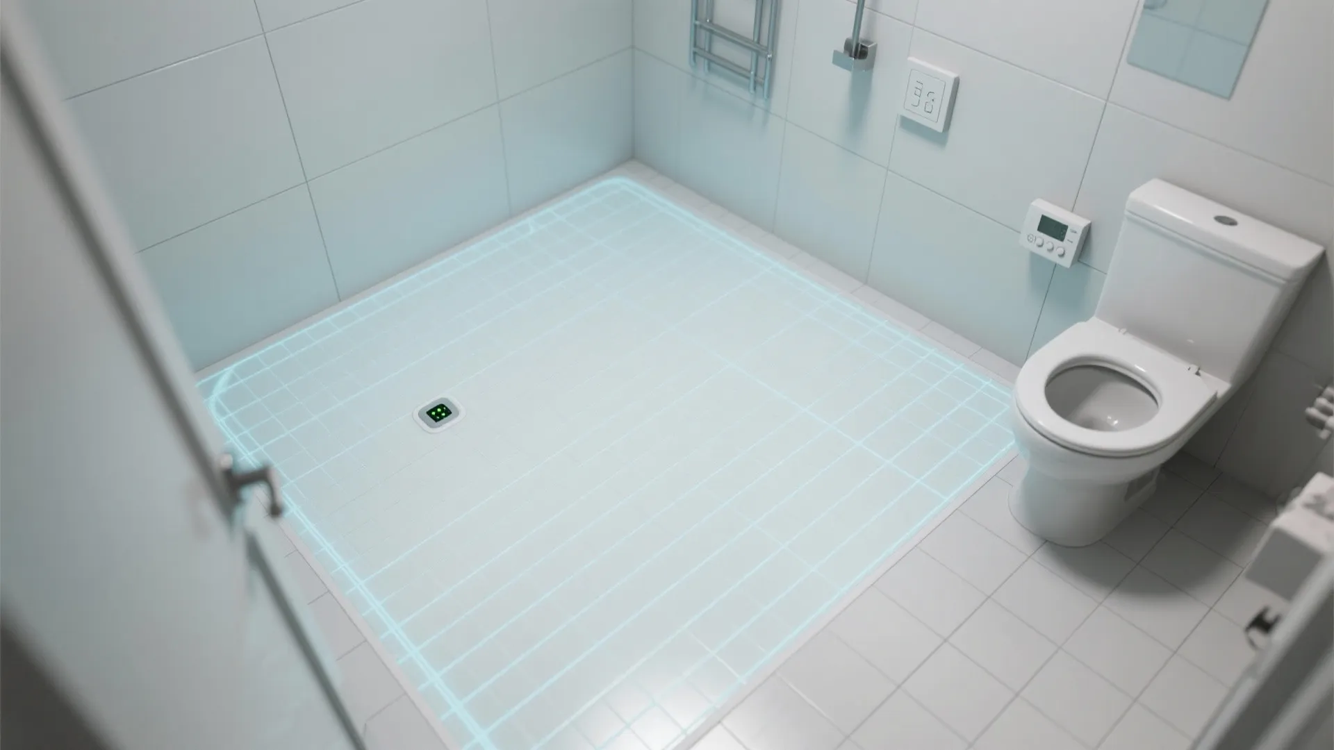 Heated Floors with Matte Textures for Comfort