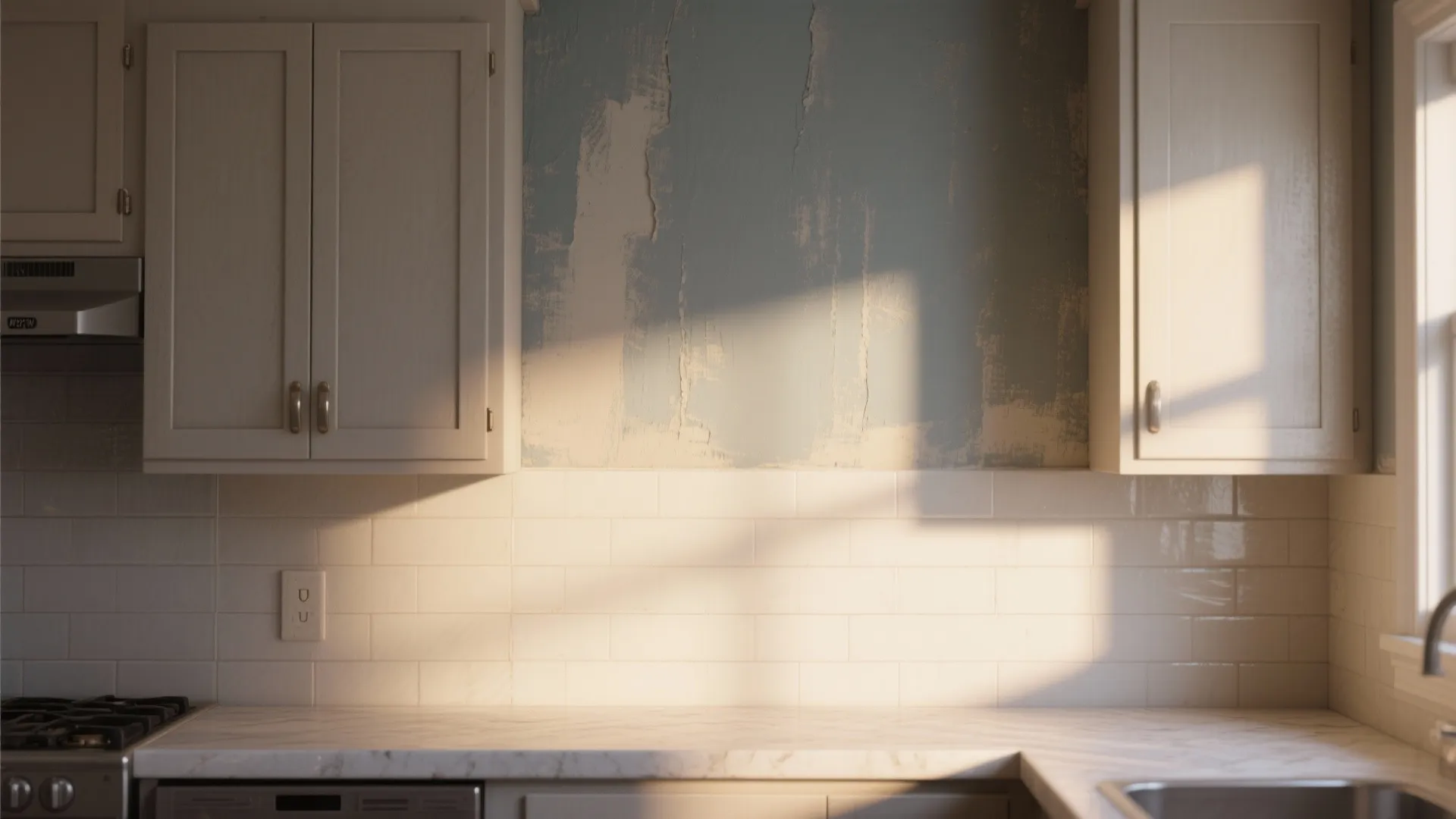 2. Ragging and glazing to add depth