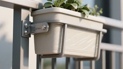 Balcony Rail Planter for Small Outdoor Spaces
