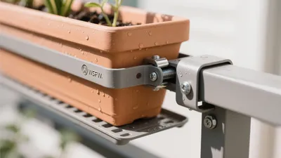 Balcony Planter Rail System – Smart Urban Gardening Solution