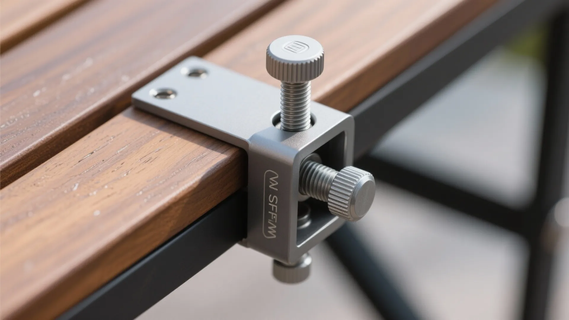 3) Fold-away furniture and rail-mounted tables