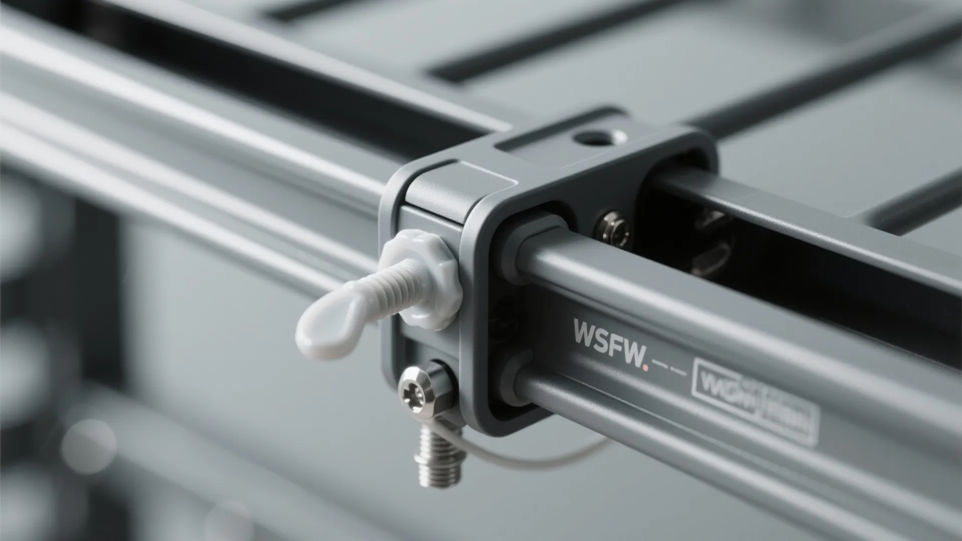 Foldable Rail-Mounted Rack for Renters