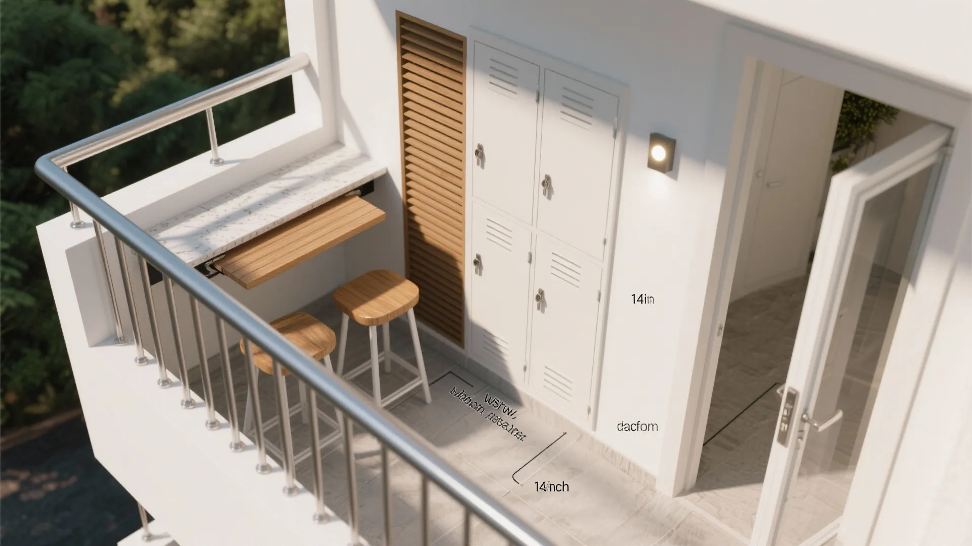 Slim Rail Furniture and Smart Storage