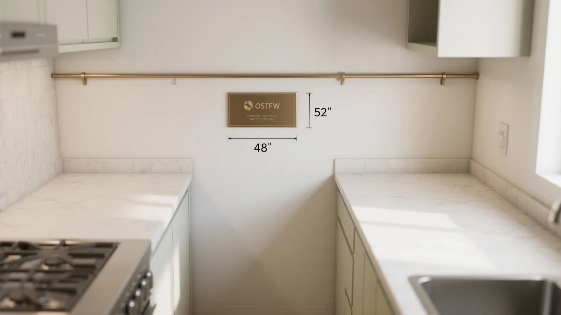 Functional Rails, Magnetic Strips, and One Statement Plaque