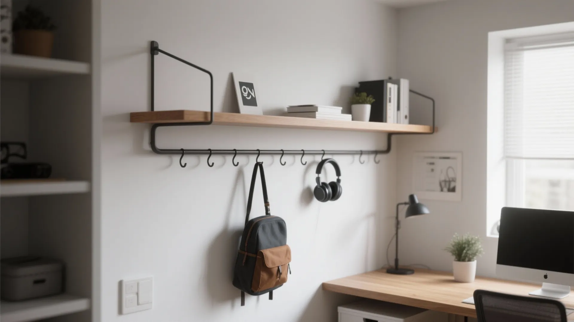 7. Rail and Shelf Combo