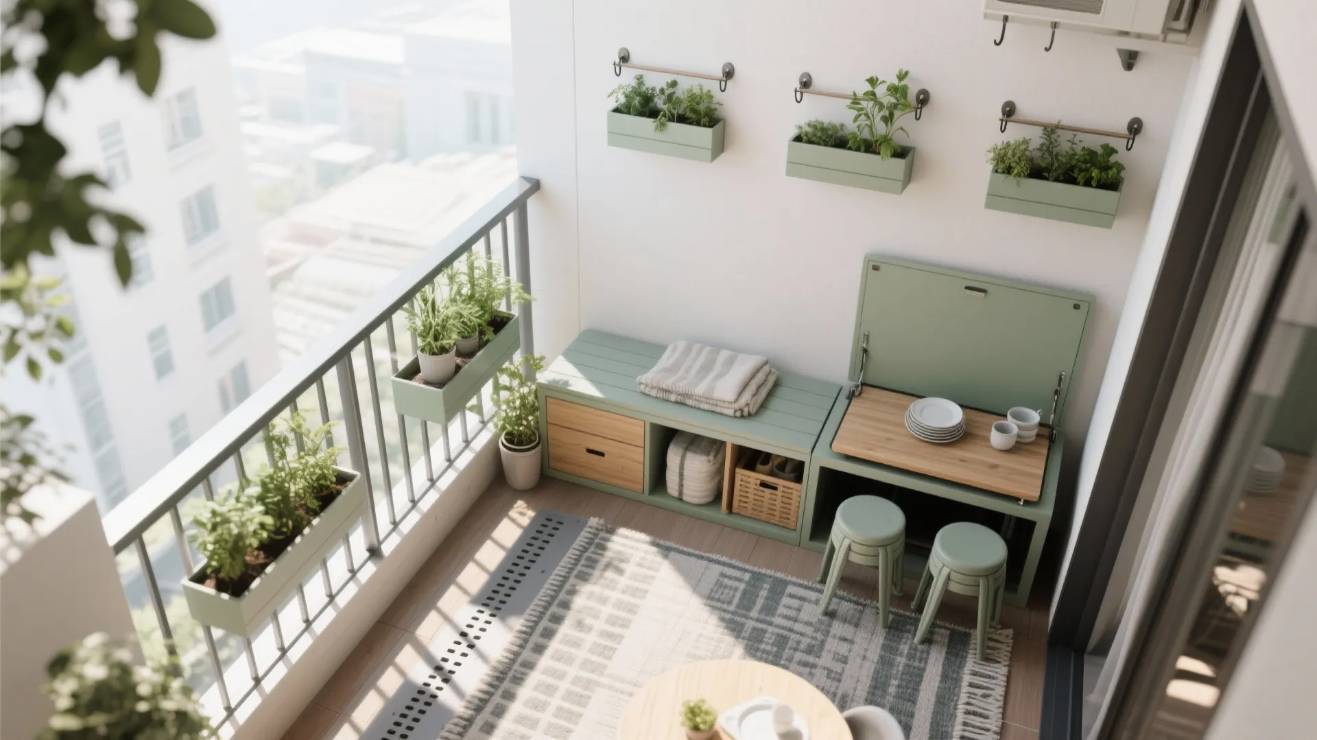 Storage-Led Railing and Wall Solutions