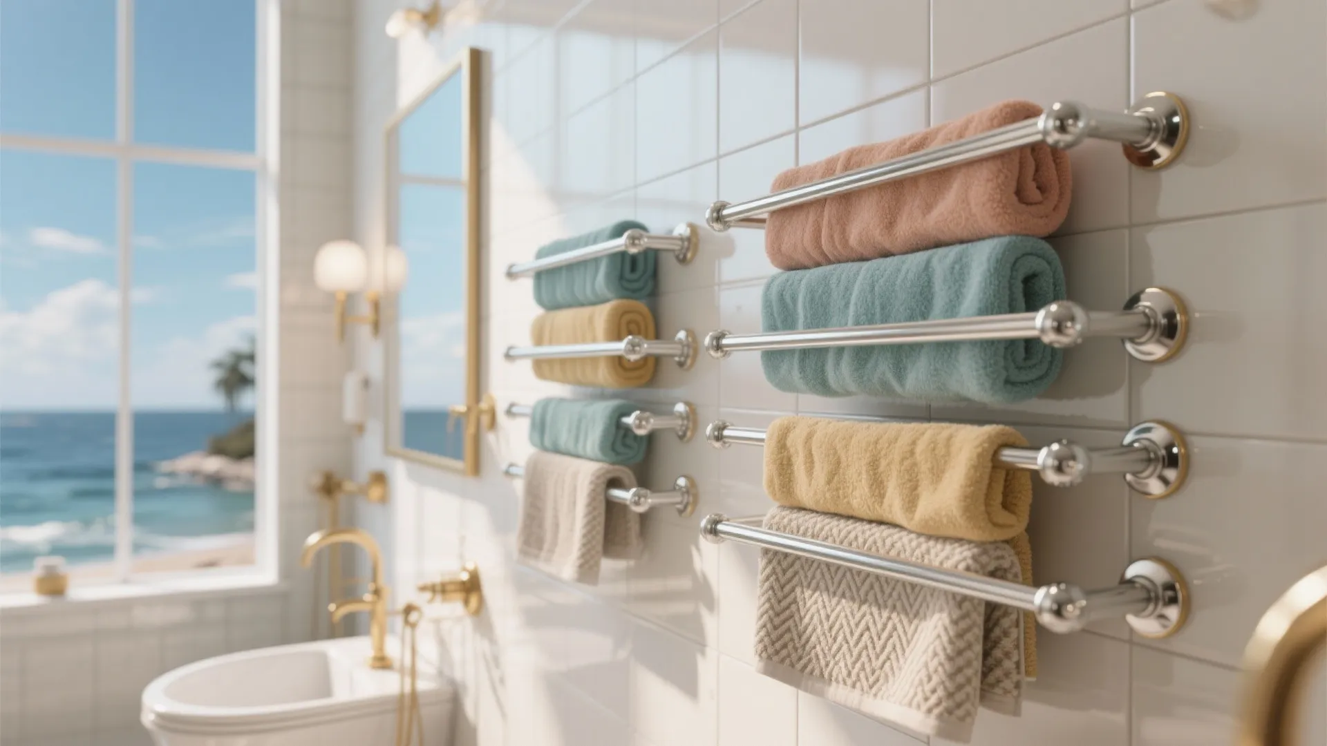 Bar & Rail Systems for Neat Display (and Fast Drying)