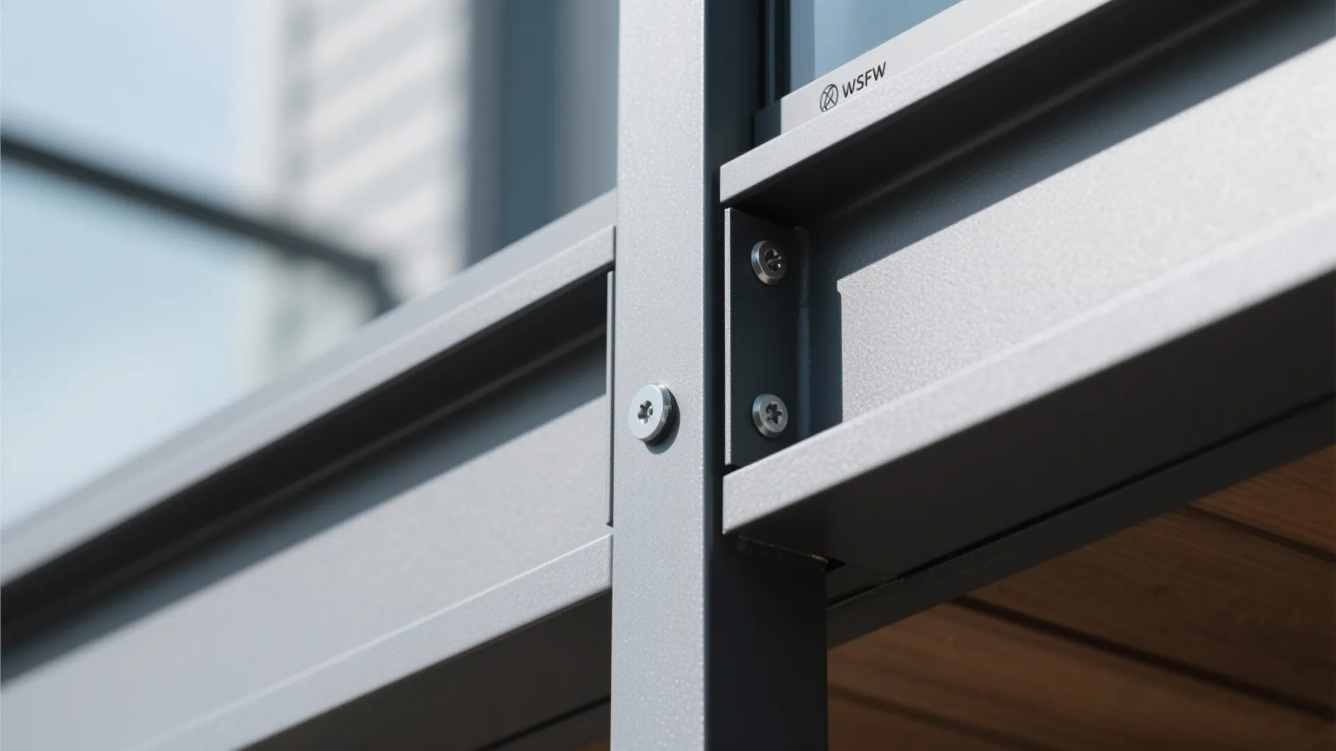 Minimal railings with slim sightlines