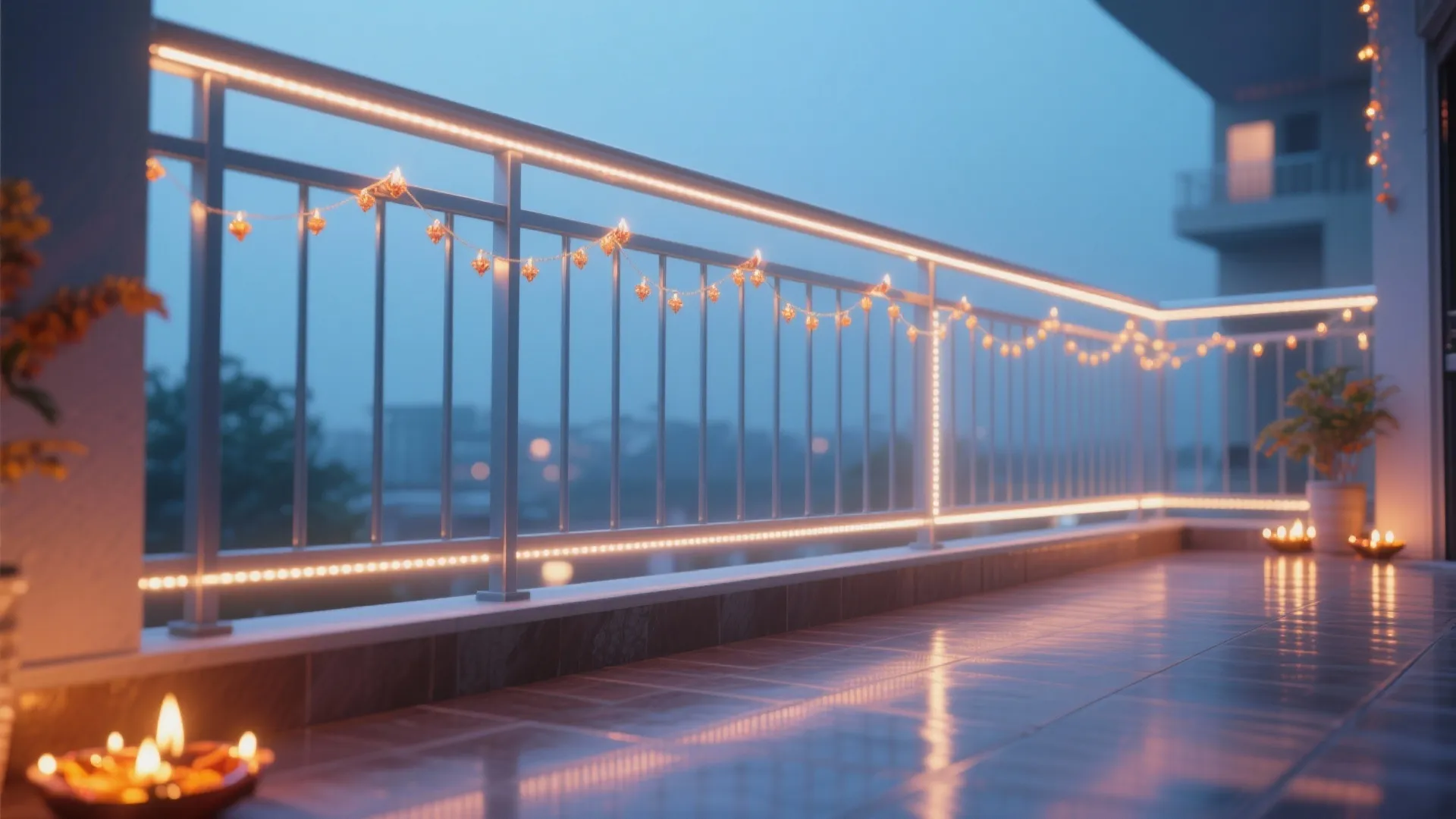 Railing LED Strip Lighting
