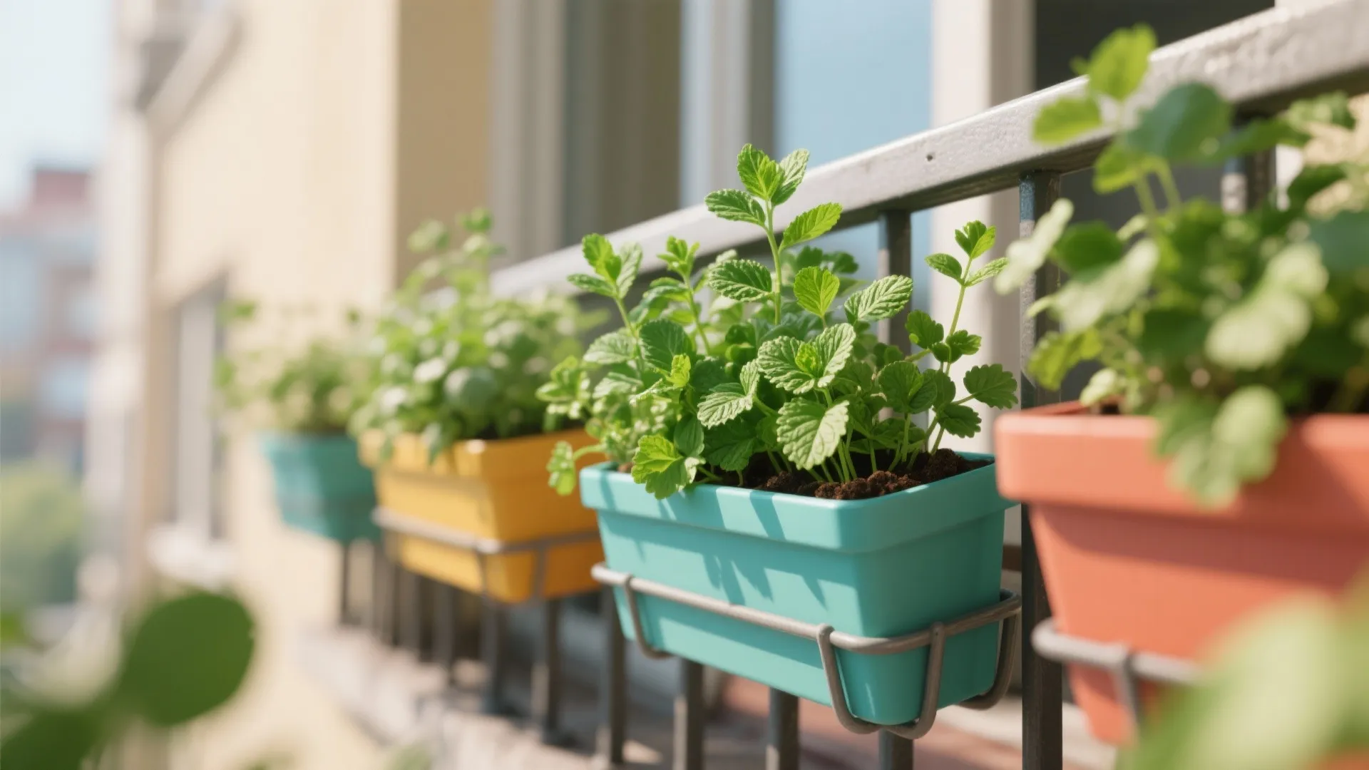 Railing Planters