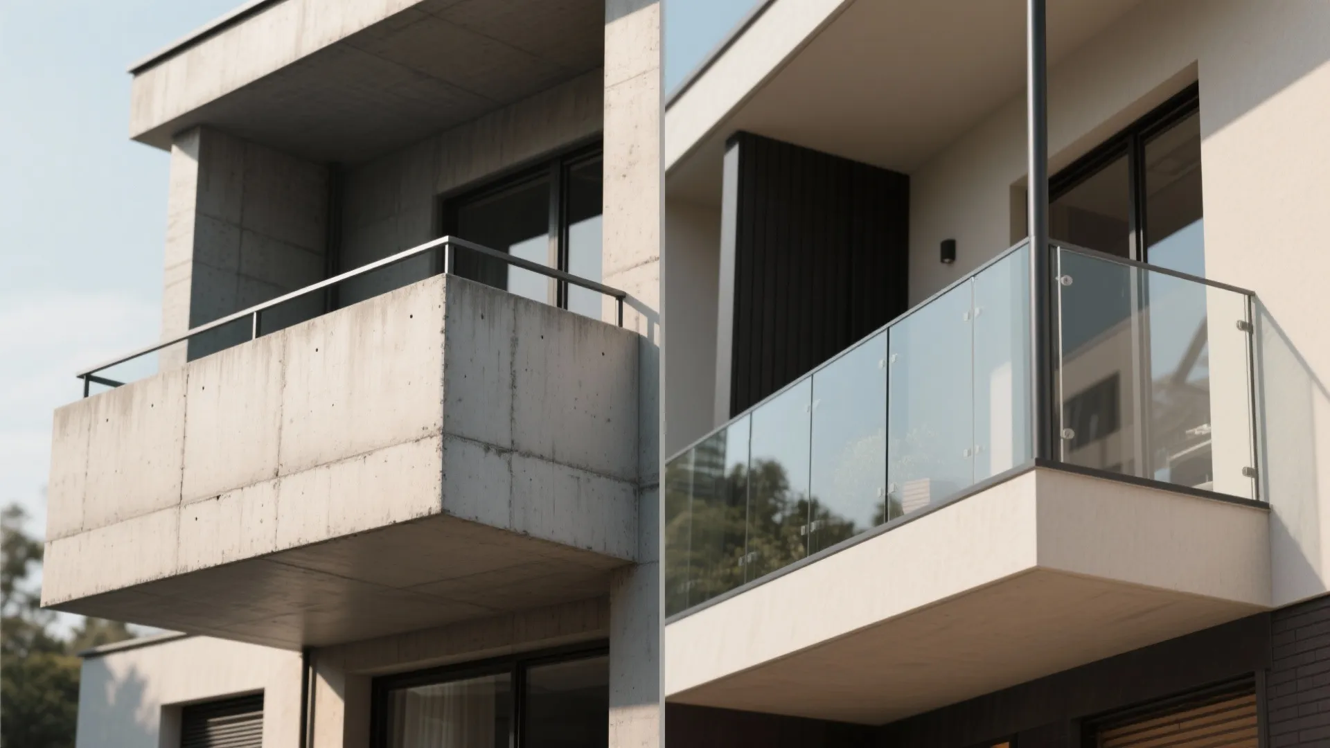 Airy Railings and Clear Sightlines