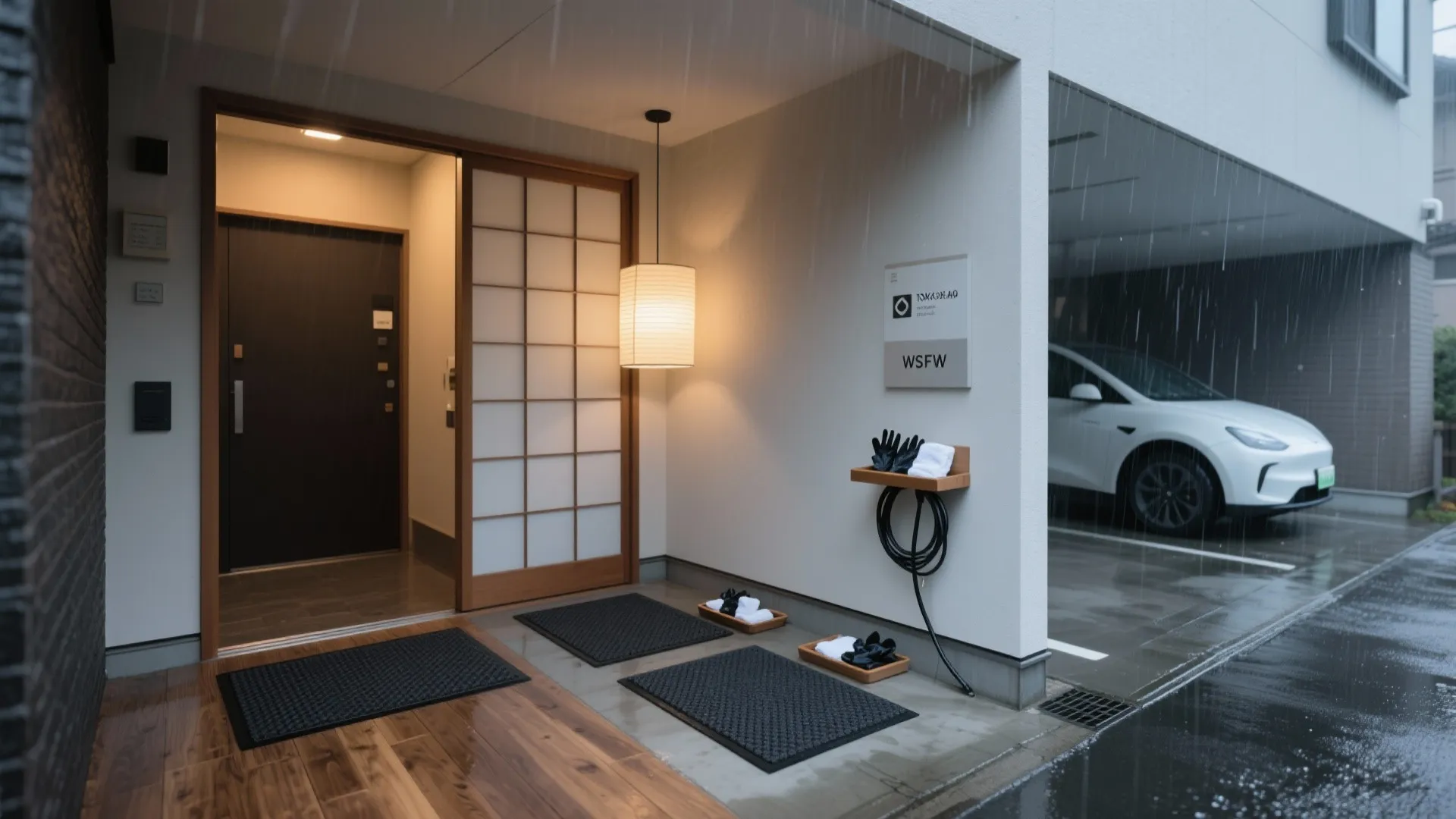 Tips 5: パーキングから玄関までの“雨の日”導線（東京・大阪・京都）