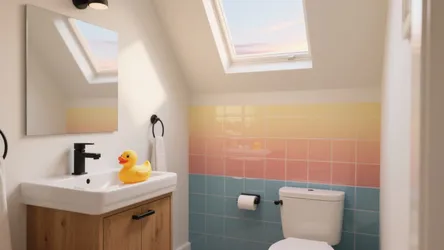 5 Rainbow Bathroom Decor Ideas