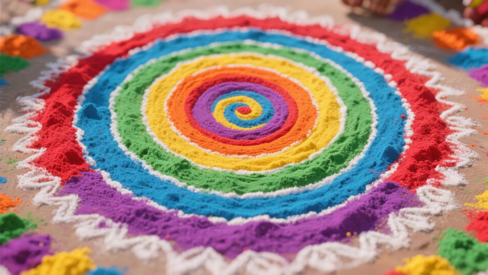 Rainbow Spiral for Kids