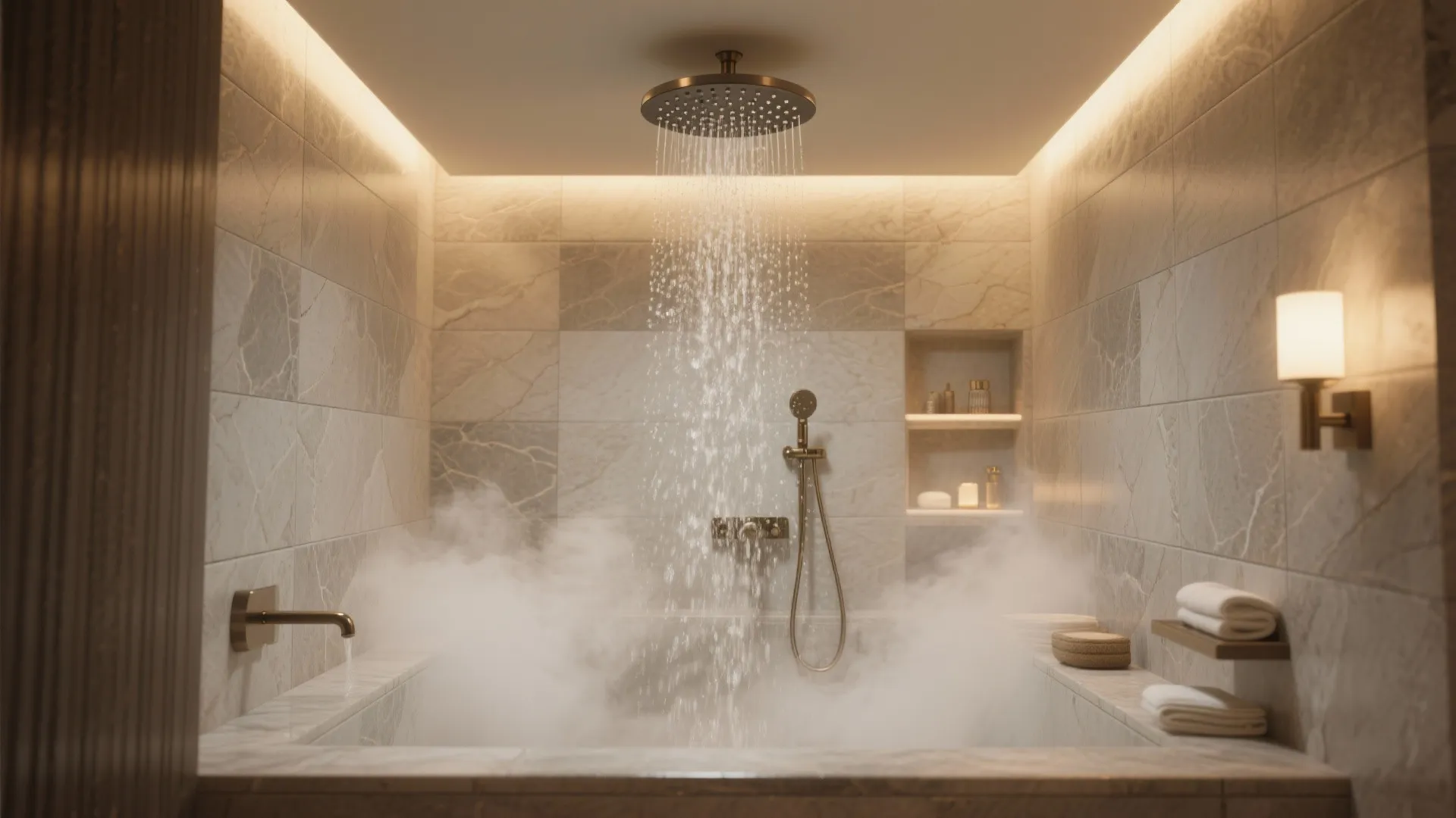 3. Rainfall Showerheads for a Spa Vibe