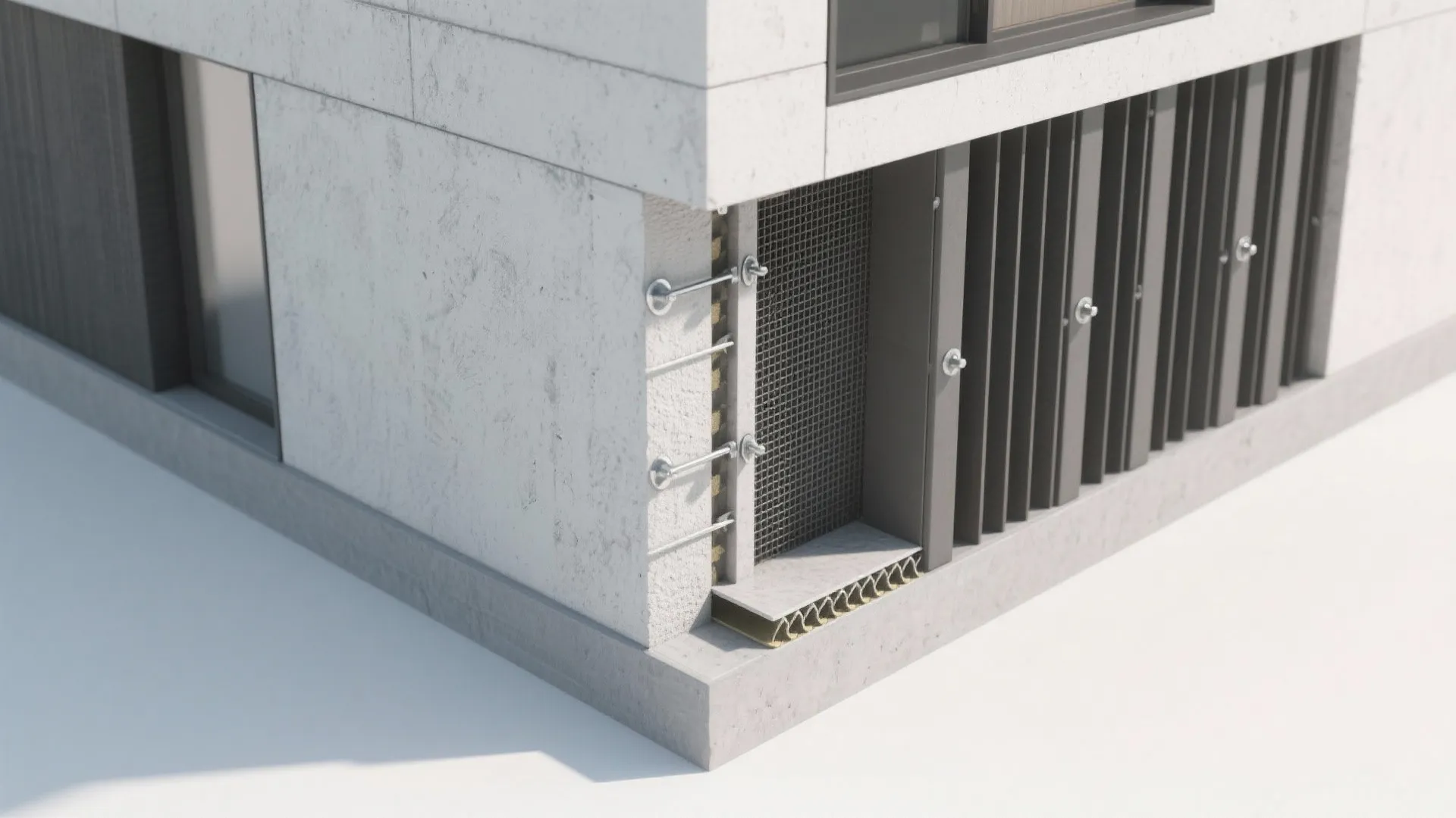 Breathable Cement Plaster with Smart Rainscreen