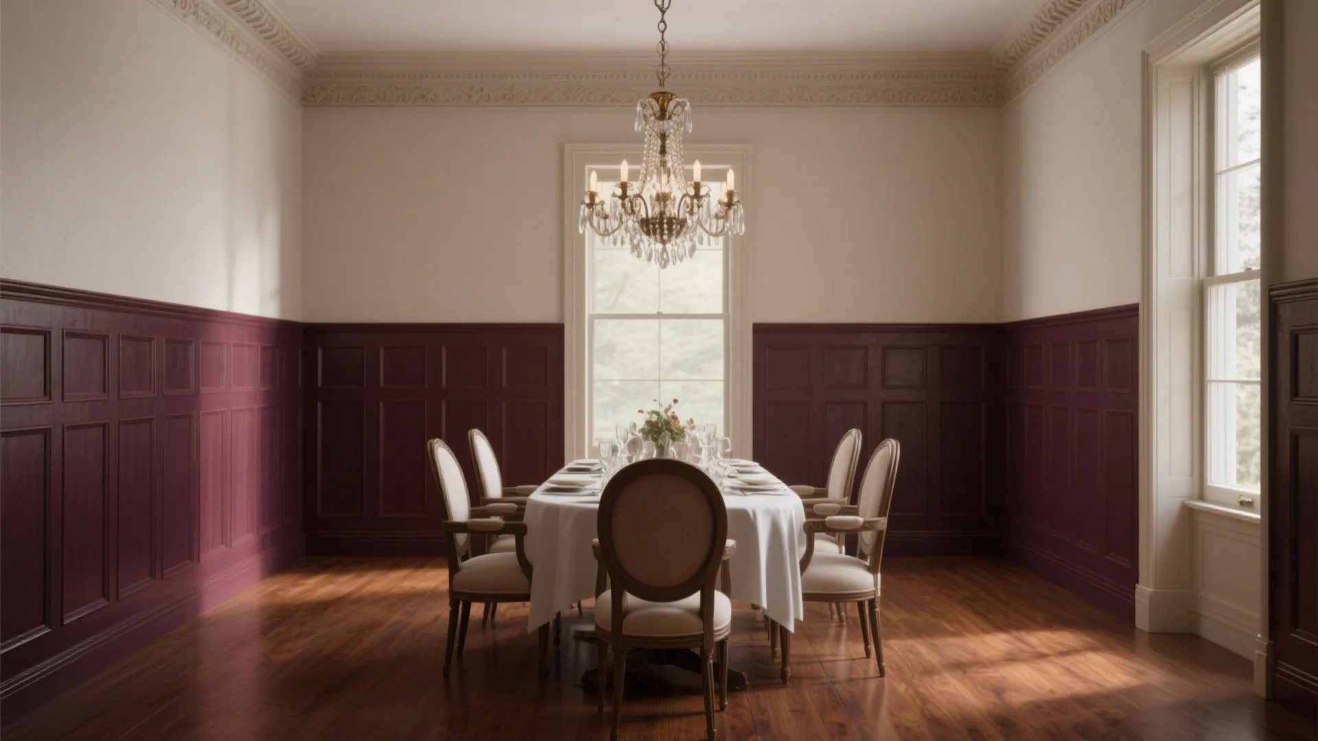 1. Classic Raised Panels with Painted Contrast