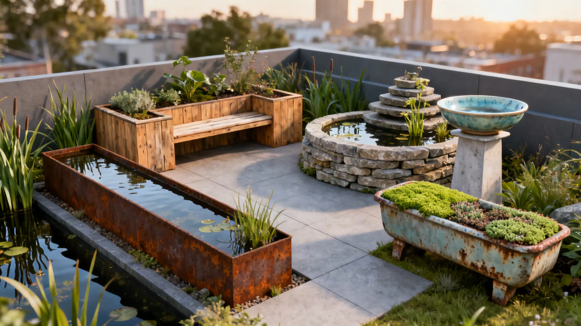 5 Raised Pond Ideas for Small Gardens