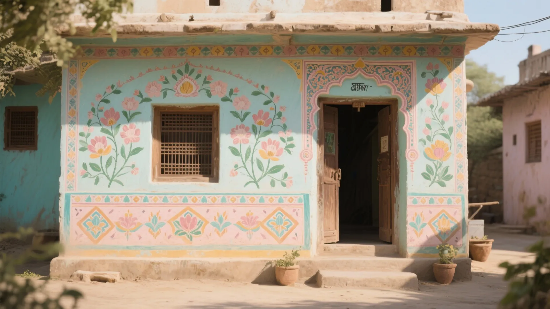 Traditional Rajasthani Fresco