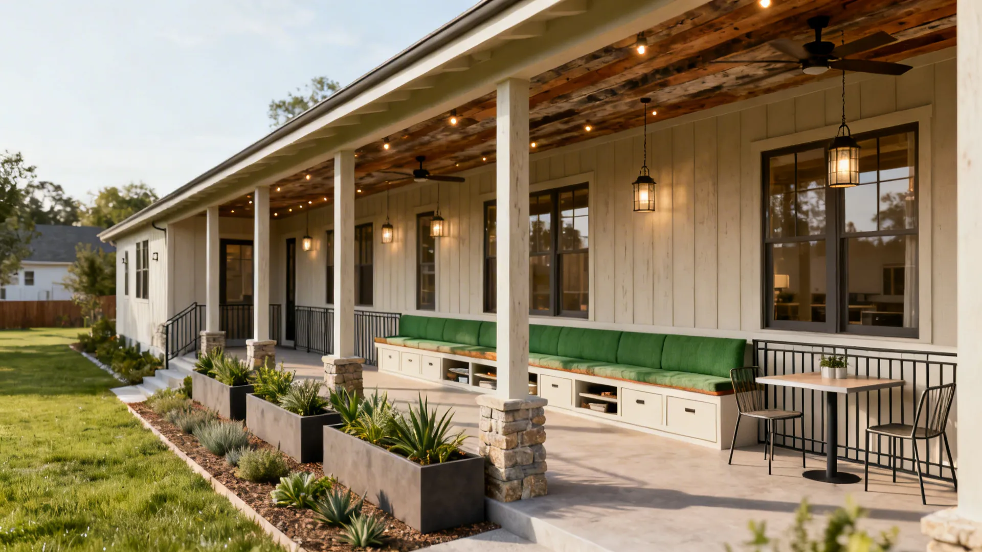 5 Front Porch Ideas for Ranch Homes