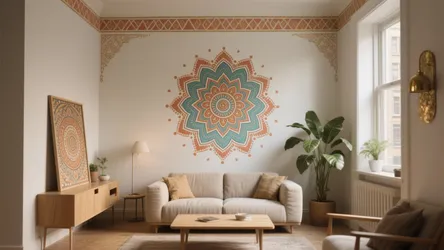 5 Wall Painting Rangoli Designs That Transform Small Spaces