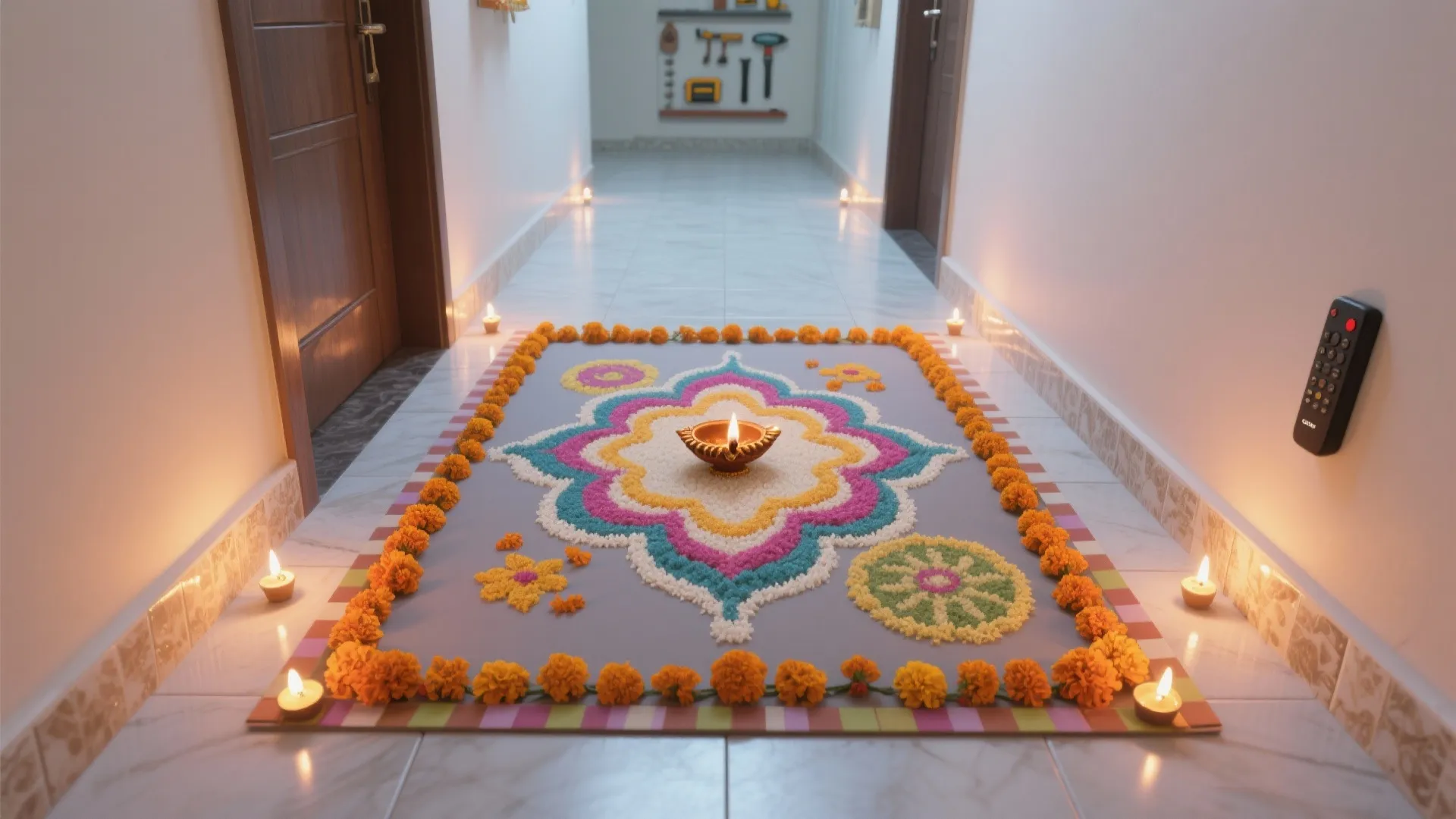 Rangoli + Lighting Layers