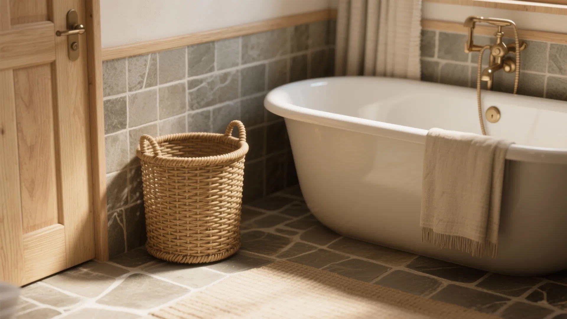 2. Woven Rattan Baskets for Warmth