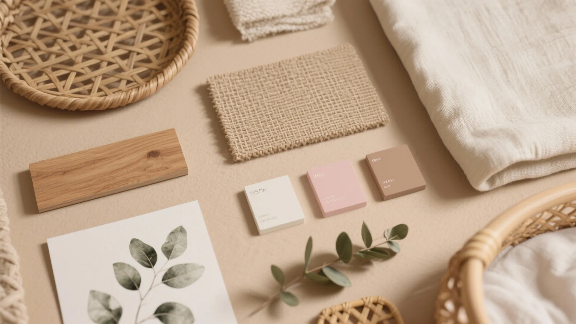 Natural Textures & Botanical Touches