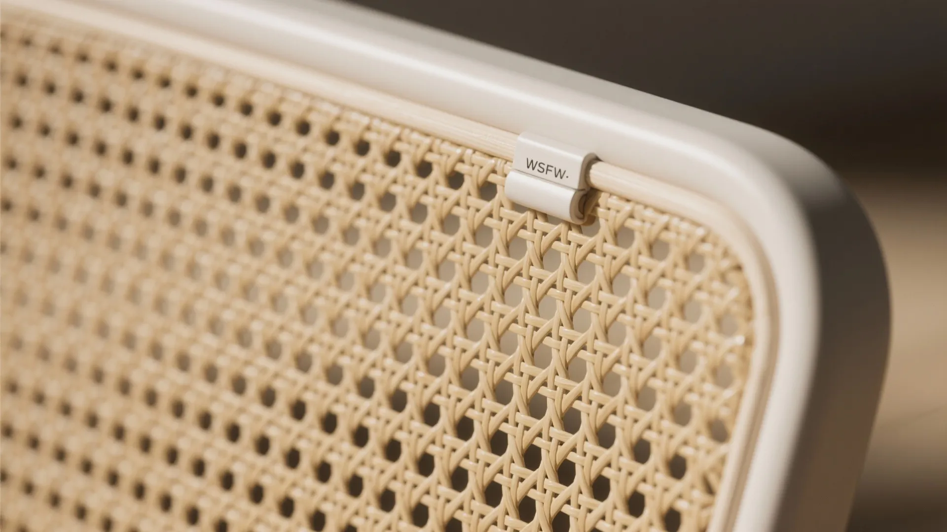 Woven Rattan Fan Panels with Hidden Storage