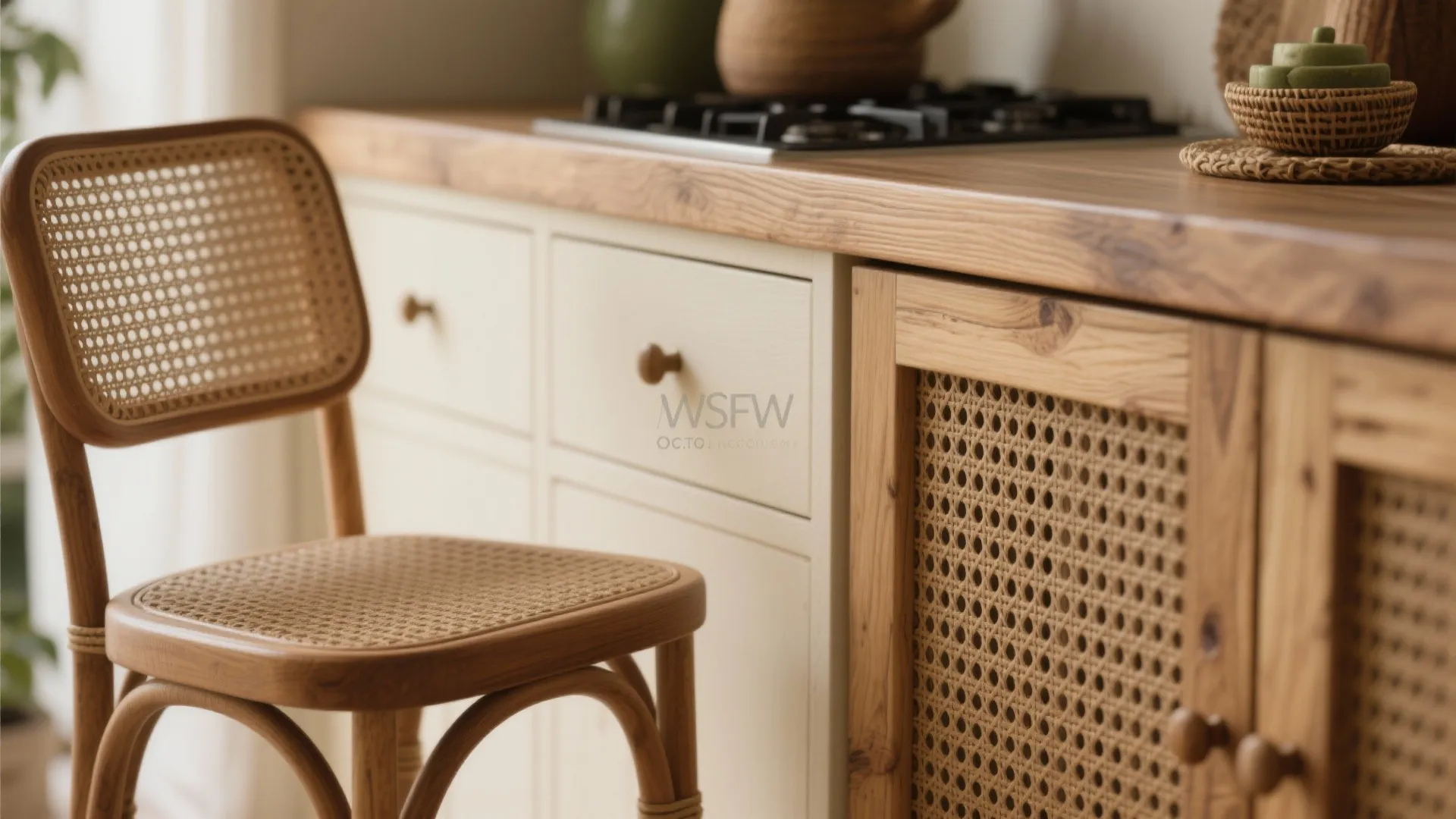 Rattan, Wood, and Natural Materials