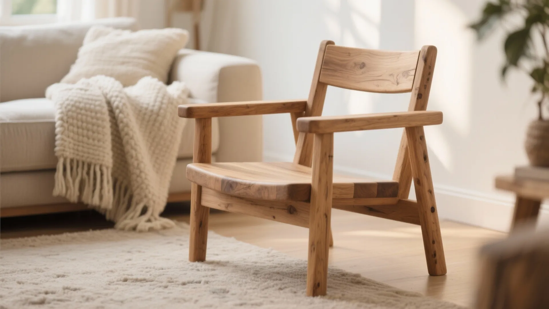 1. Raw Wood Simplicity