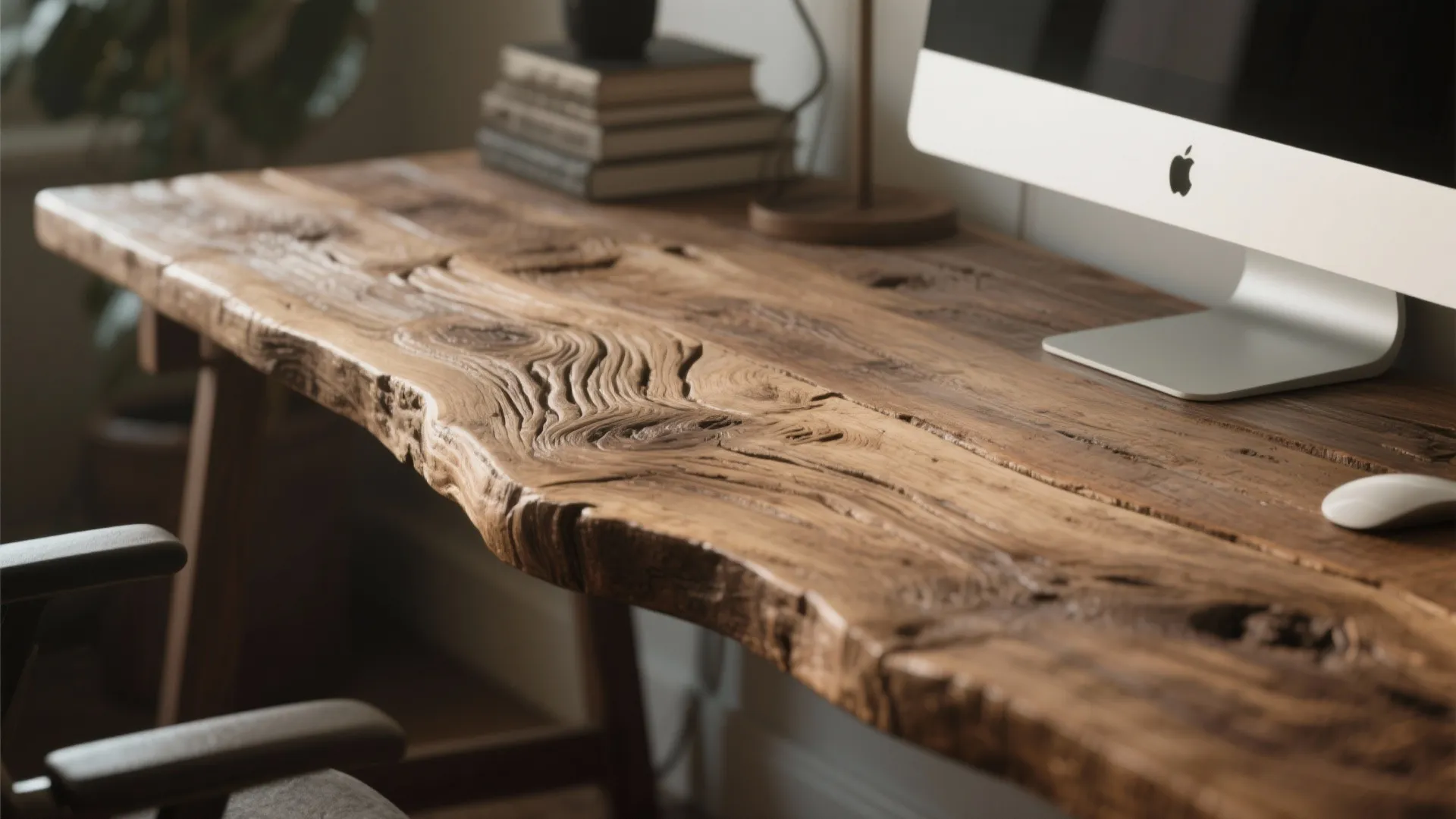 1. Embrace Raw Wood Elements