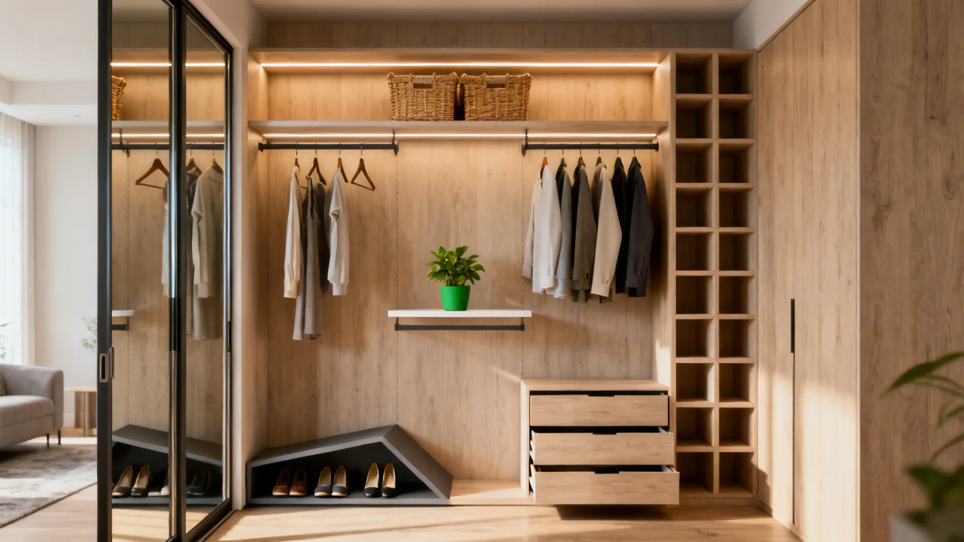 5 Reach-In Closet Design Ideas
