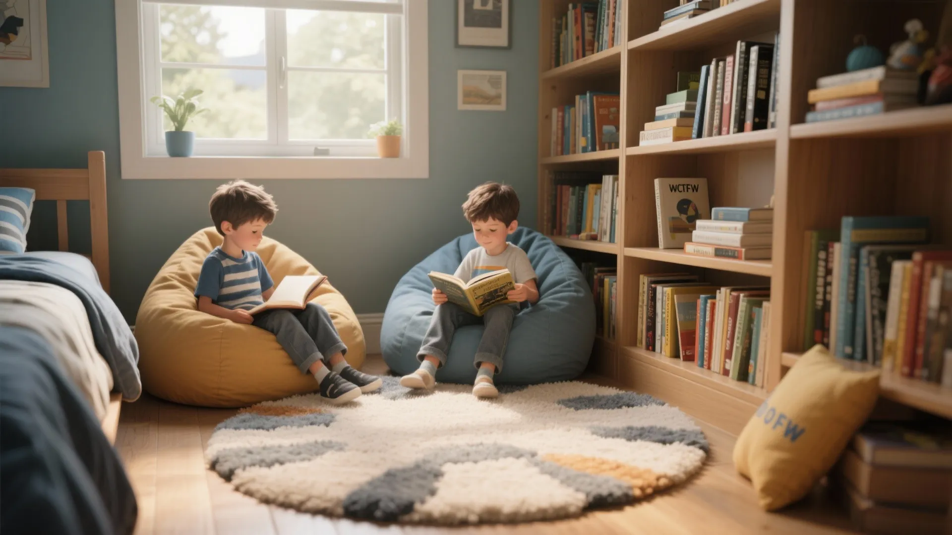 Dedicated reading and chill corner