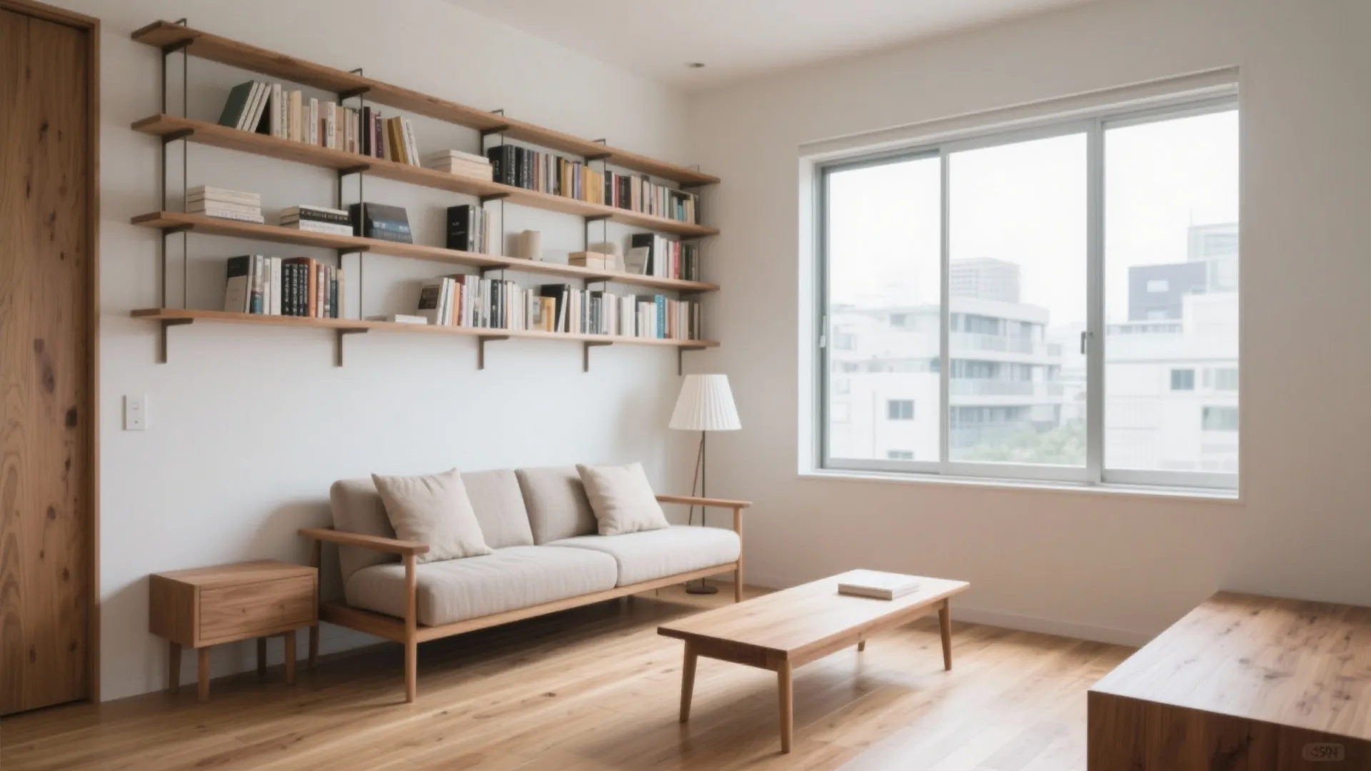 リビングの“核”を一つ決めると東京小戸型でも散らからない