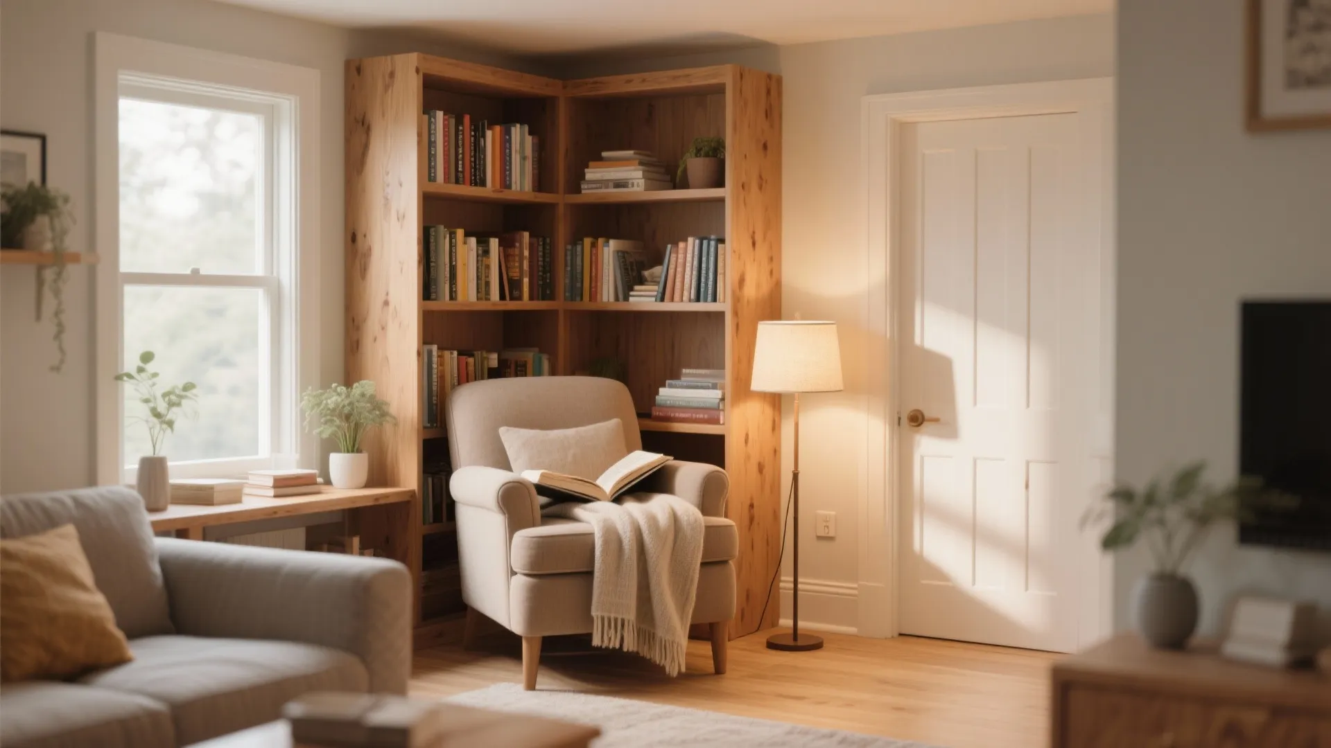 6. Corner Nook for Reading