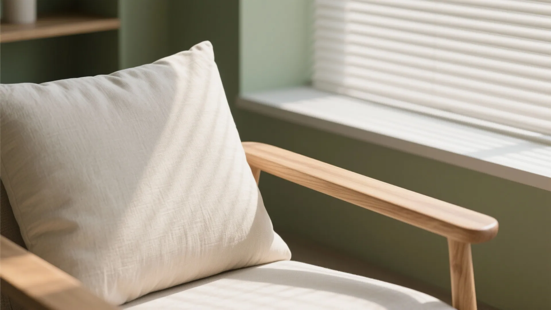 Sunlit Reading Nook at the Corner Balcony