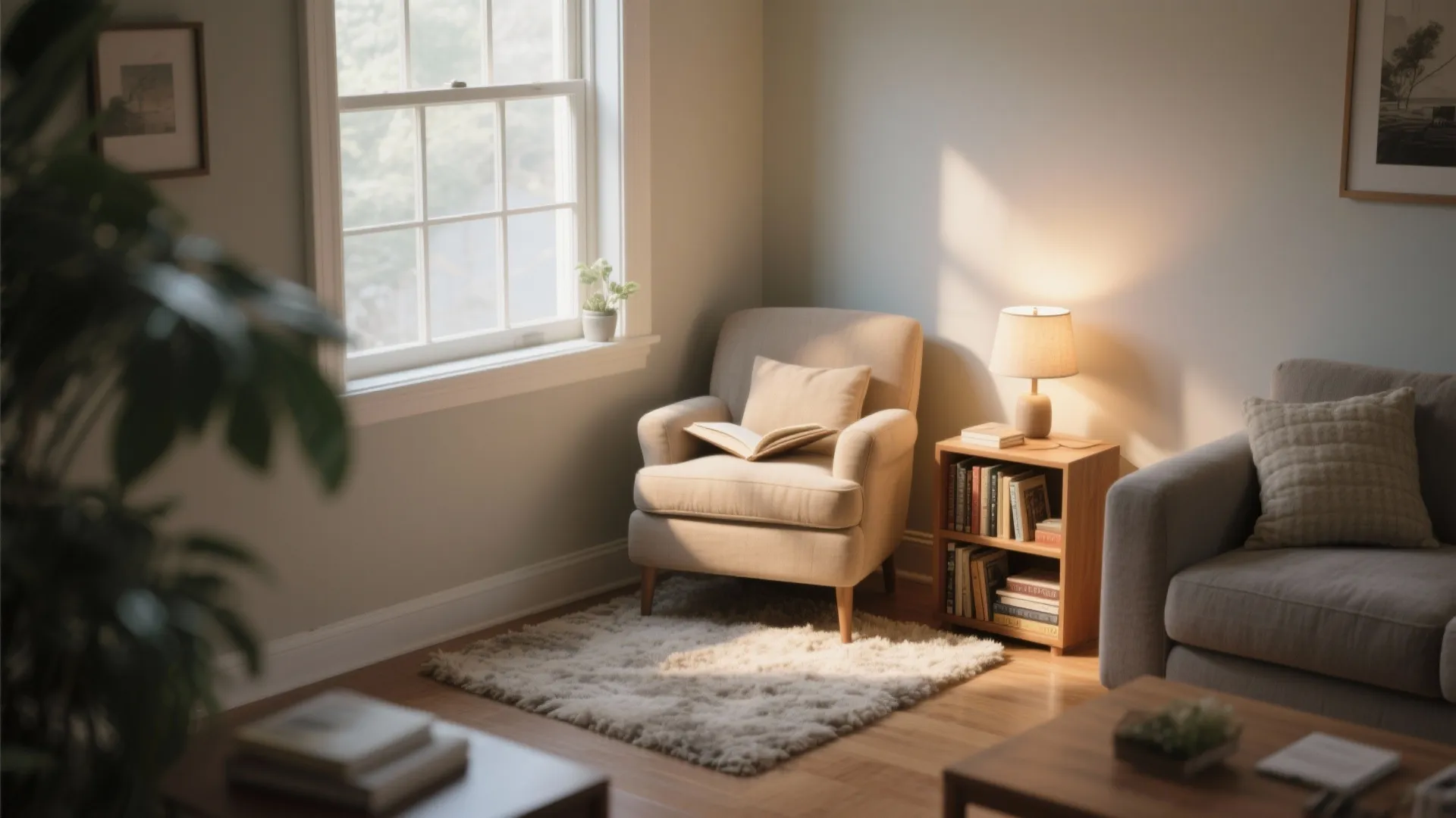 Defined Reading Nook