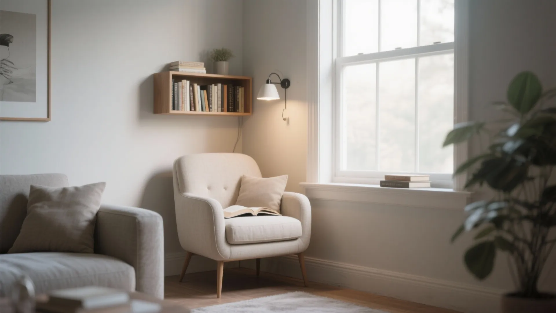 Compact Reading Nook