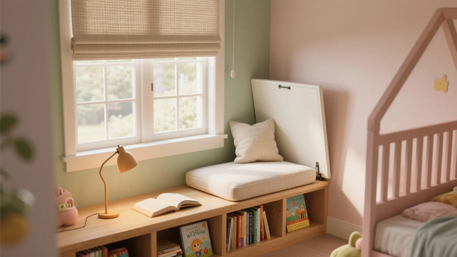 A Window Nook that Makes Reading Irresistible