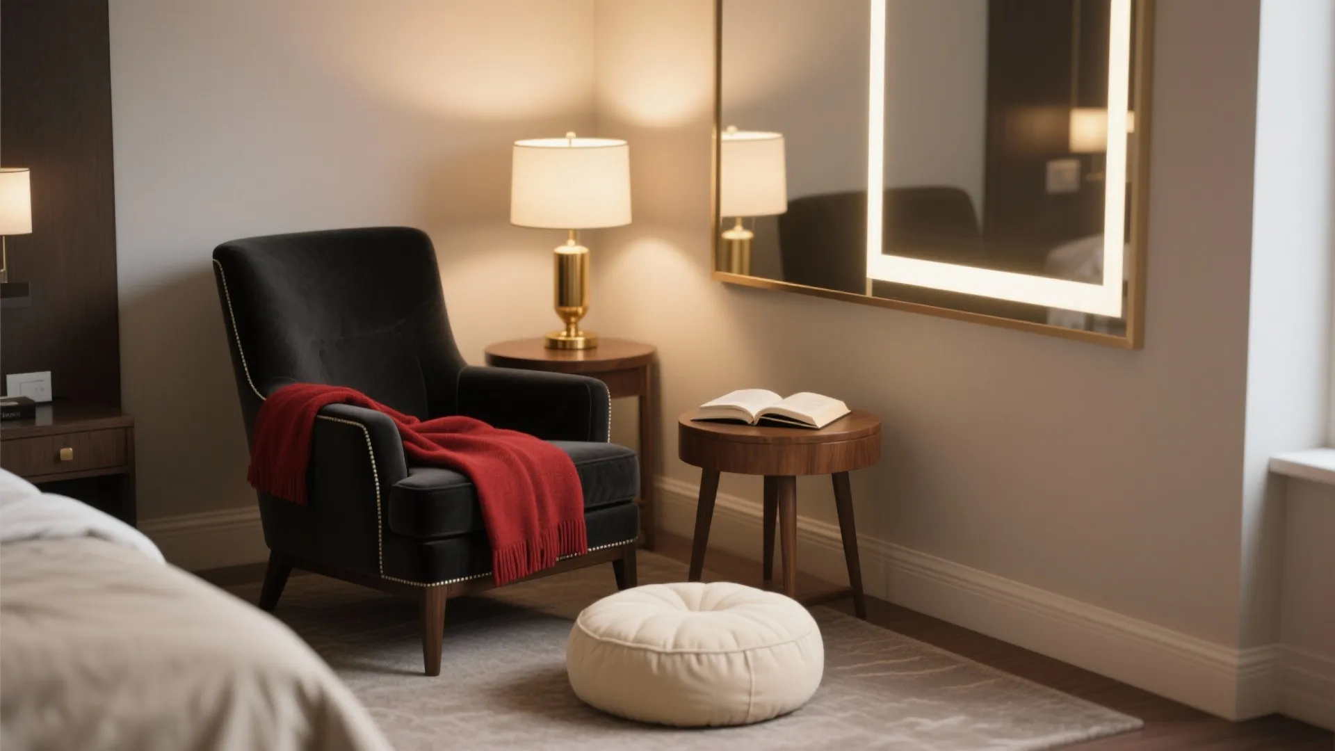 5. Create a focal nook for rest