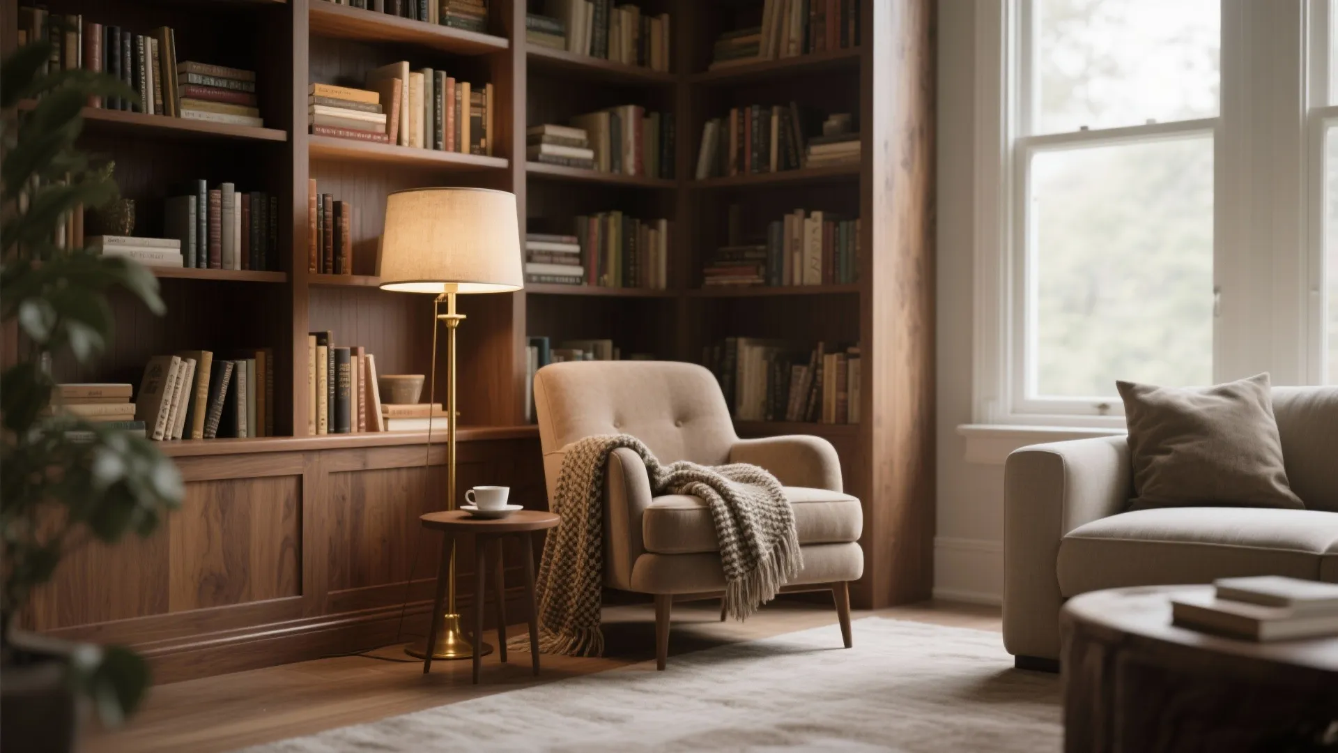 2. Add a Reading Nook or Mini Library