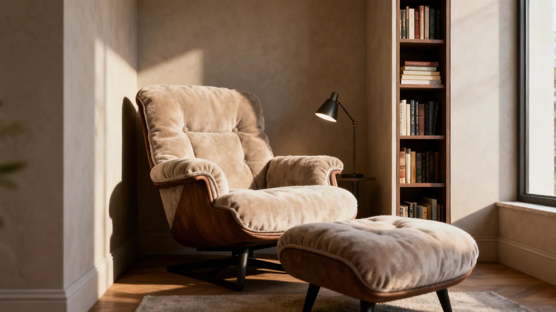 4. Create a reading nook with a comfy accent recliner