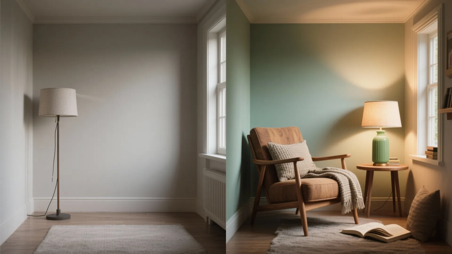 3. Accent a reading nook with layered light