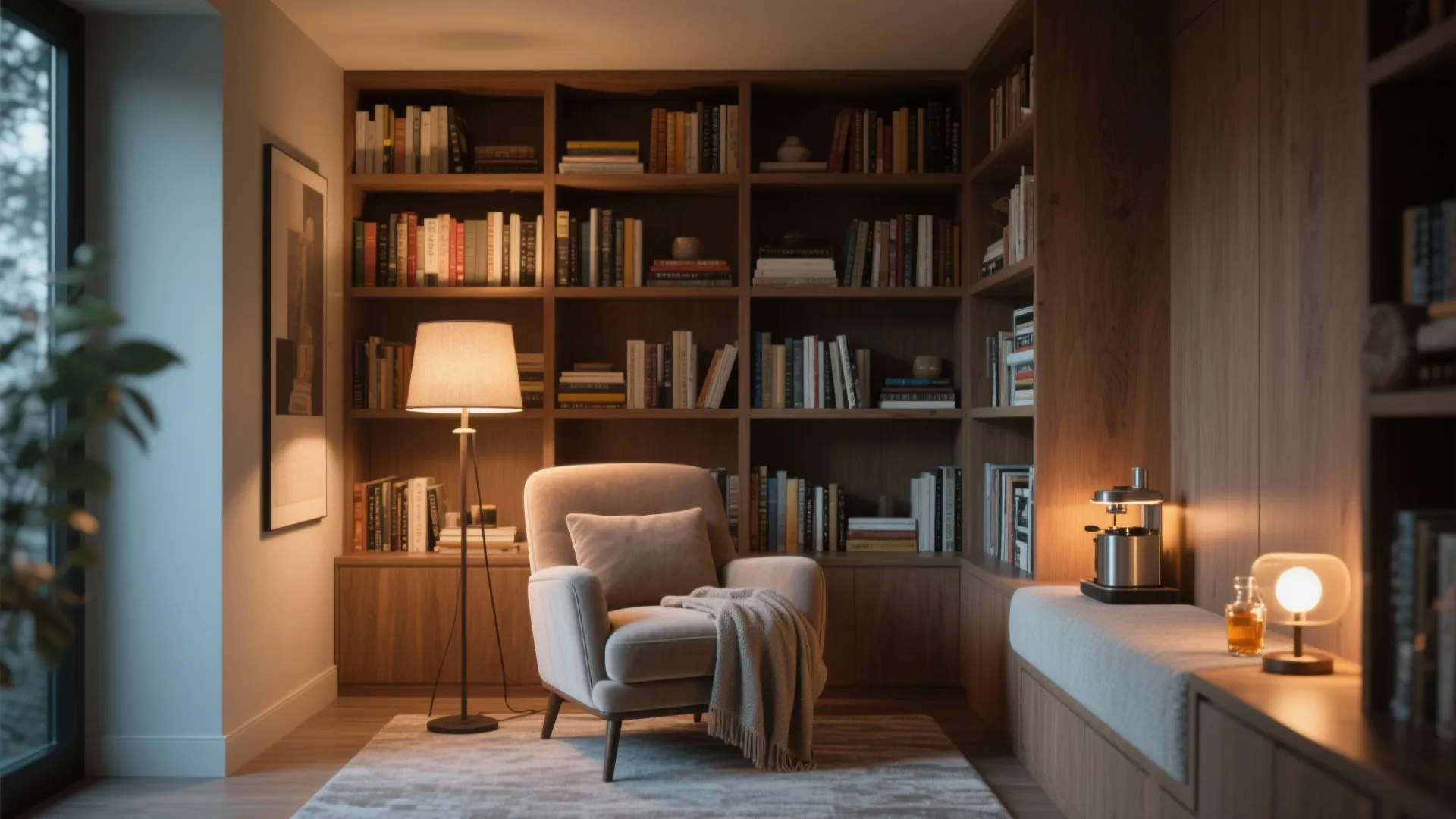 4. Den as a cozy reading room or mini lounge
